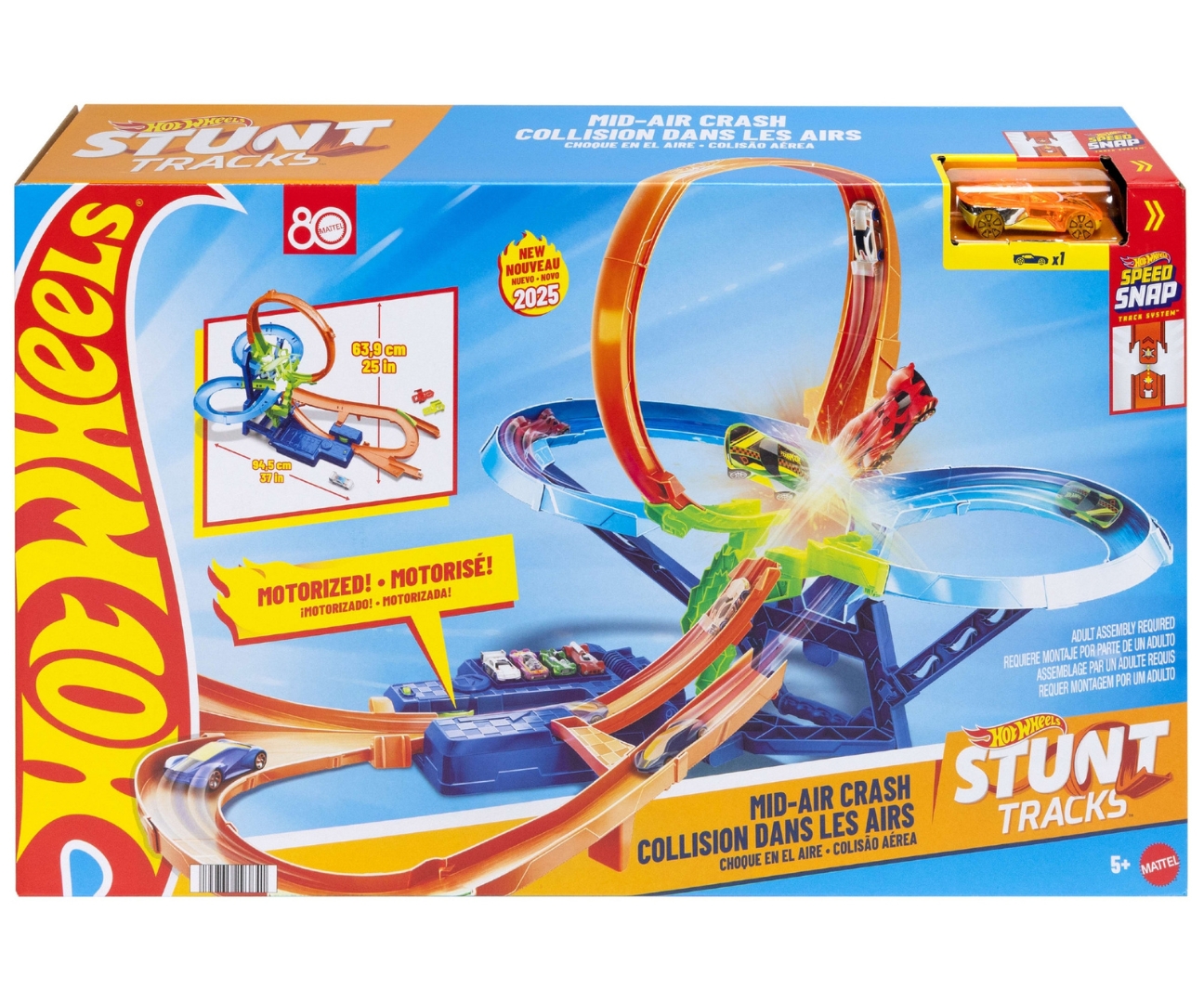 Mattel JFD12 Hot Wheels Powietrzna Kraksa — zdjęcie 3