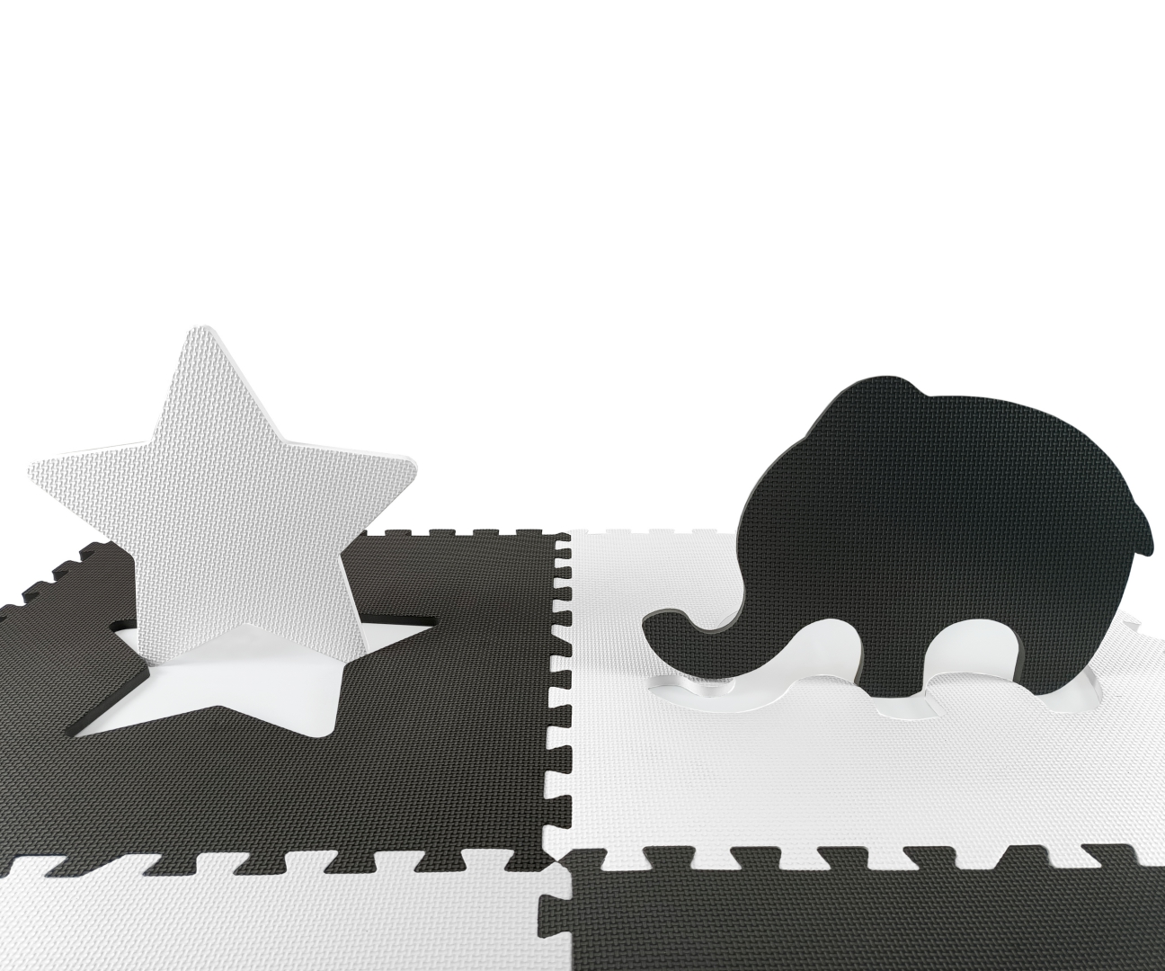 Milly Mally Mata piankowa puzzle Jolly 2x2 - Grey — zdjęcie 5