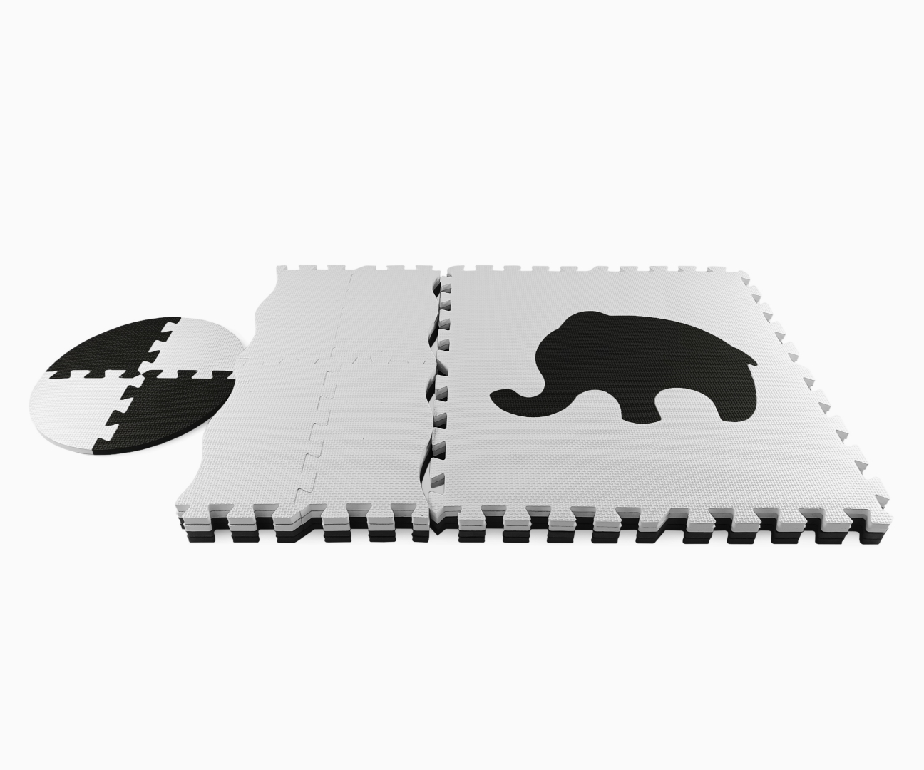Milly Mally Mata piankowa puzzle Jolly 2x2 - Grey — zdjęcie 6