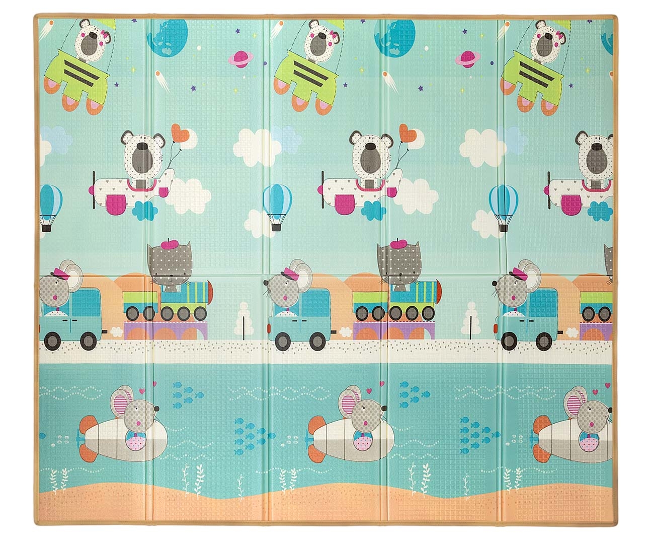 Milly Mally Mata piankowa składana Play Circus and Travel T1 — zdjęcie 2