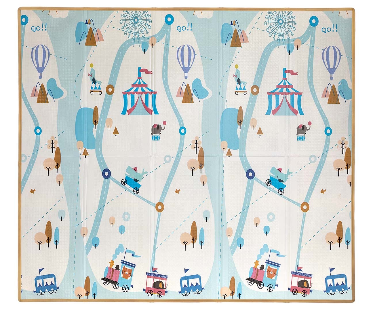 Milly Mally Mata piankowa składana Play Circus and Travel T1 — zdjęcie 3