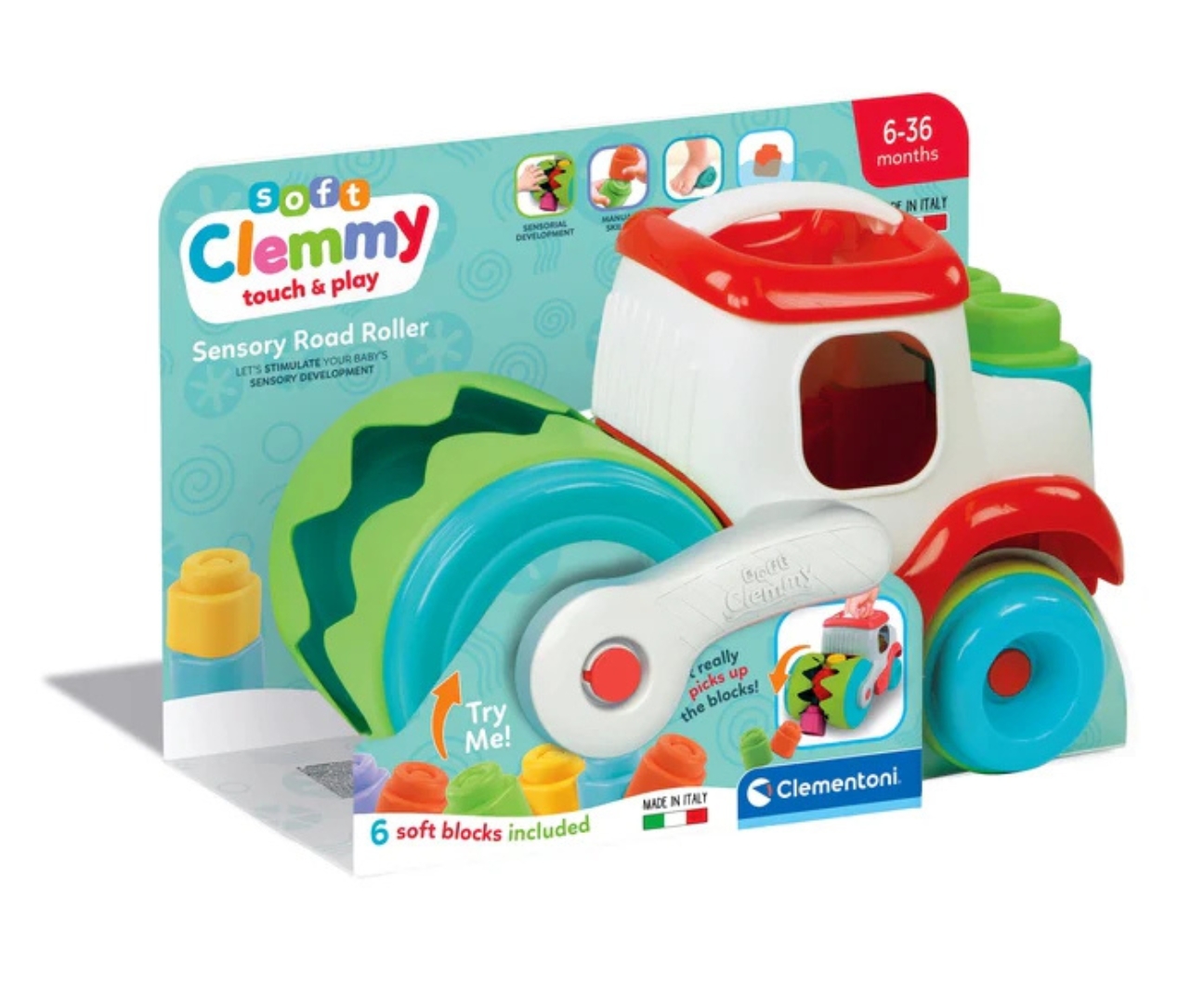 Clementoni 17495 Clemmy Walec Sensoryczny — zdjęcie 2