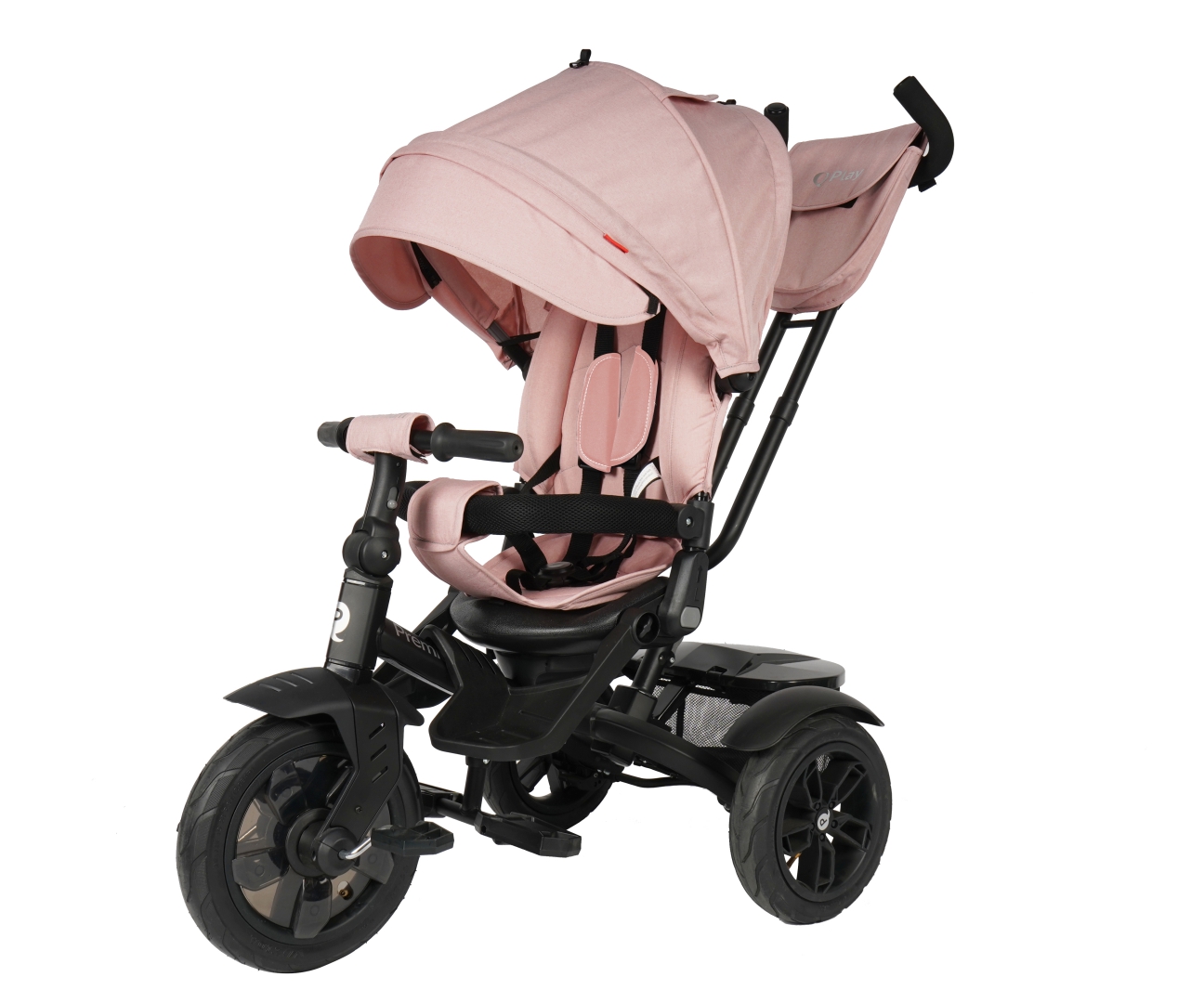 QPLAY Rowerek Trójkołowy Premium Pink