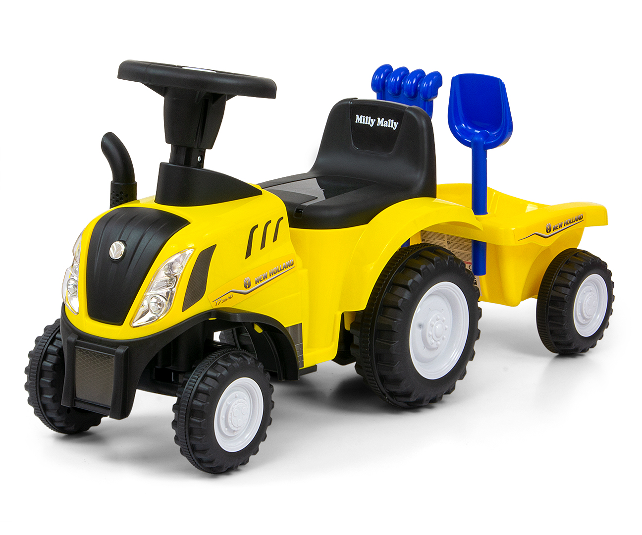 Milly Mally Pojazd NEW HOLLAND T7 TRAKTOR Yellow
