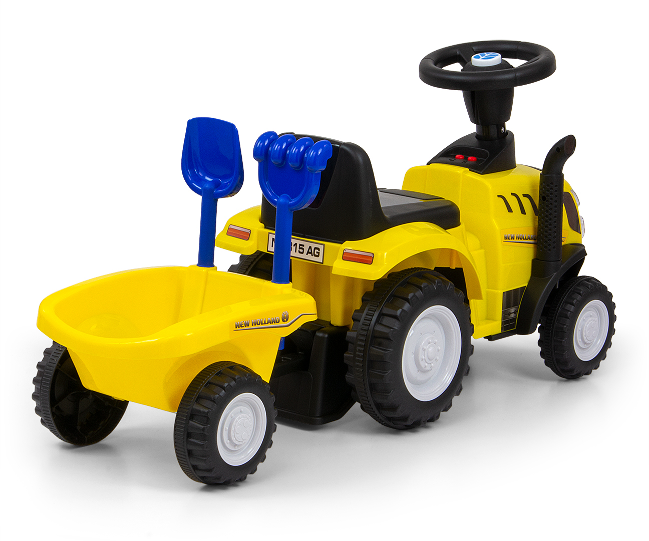 Milly Mally Pojazd NEW HOLLAND T7 TRAKTOR Yellow — zdjęcie 2