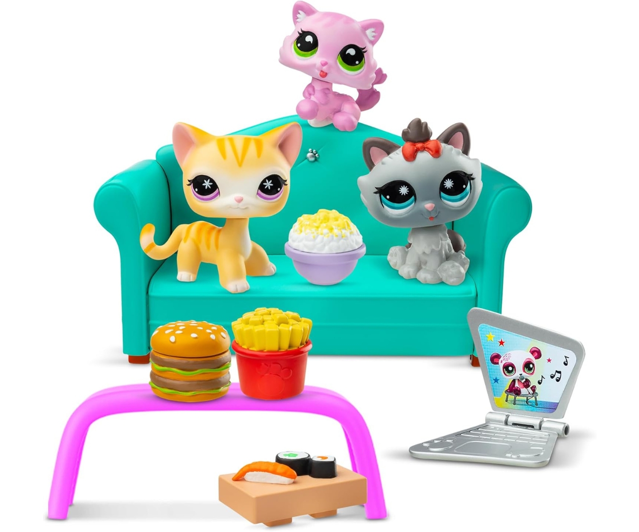 Hasbro 00636 Zestaw Figurek Littlest Pet Shop Diner Dash Play — zdjęcie 2