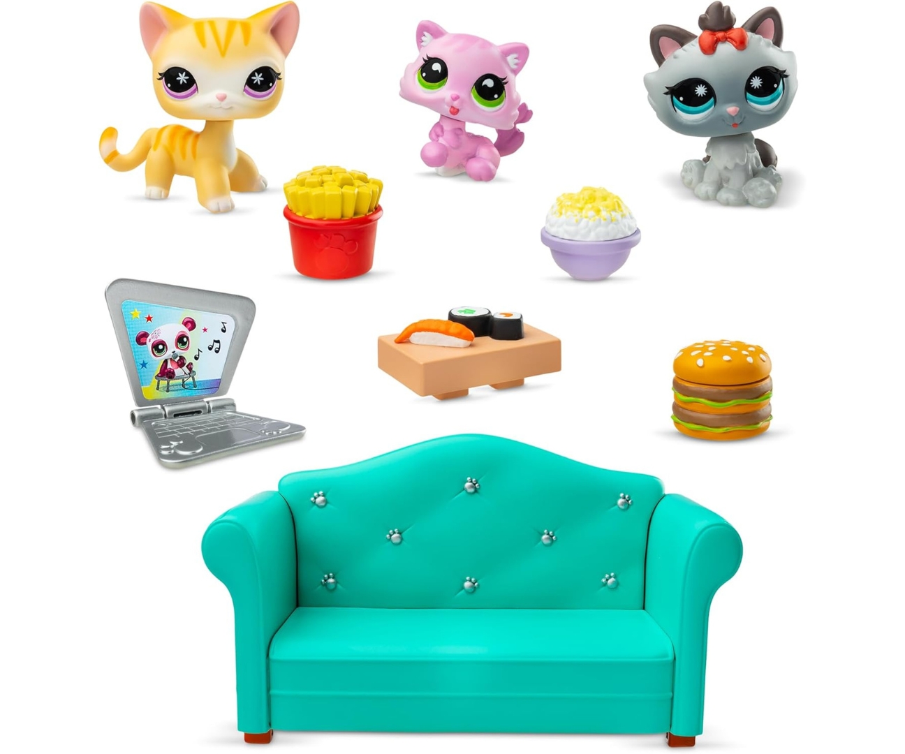 Hasbro 00636 Zestaw Figurek Littlest Pet Shop Diner Dash Play — zdjęcie 3