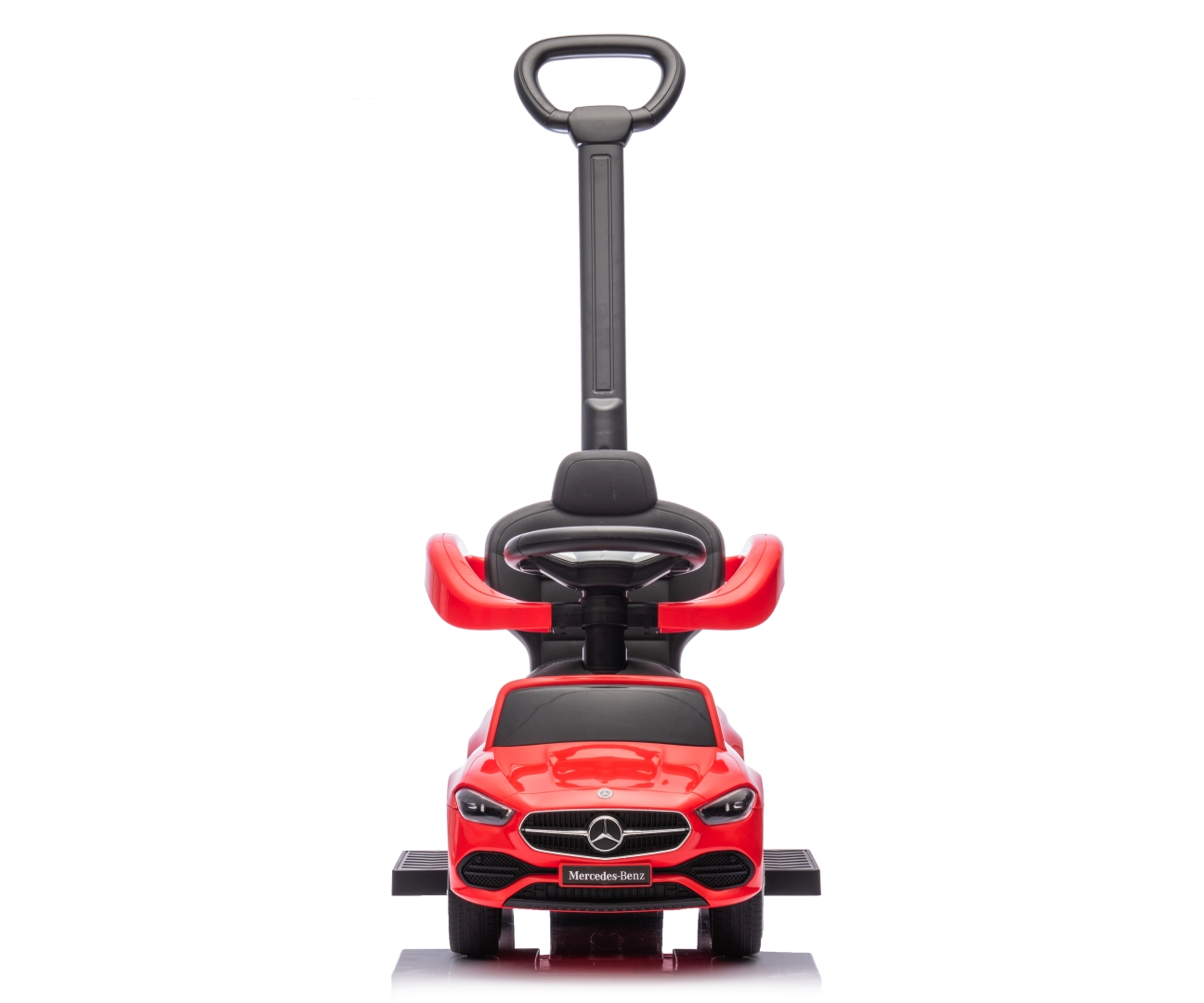 Milly Mally Pojazd z rączką MERCEDES C-Class Red — zdjęcie 4