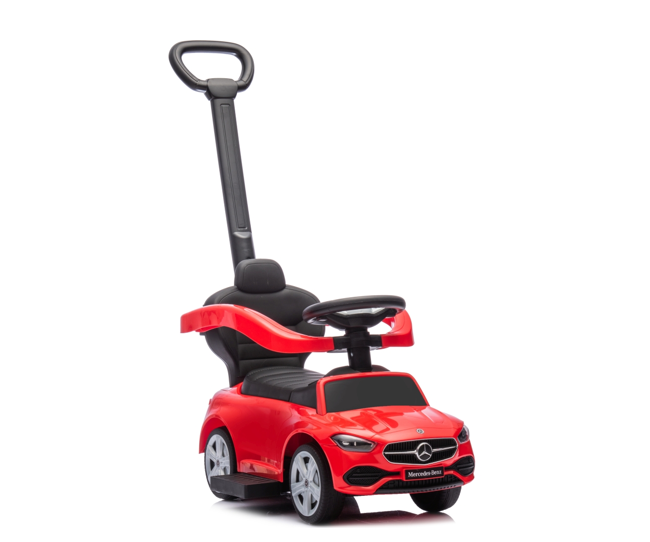 Milly Mally Pojazd z rączką MERCEDES C-Class Red — zdjęcie 5