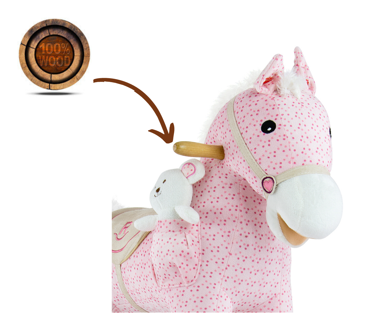 Milly Mally Koń Pony Pink — zdjęcie 4