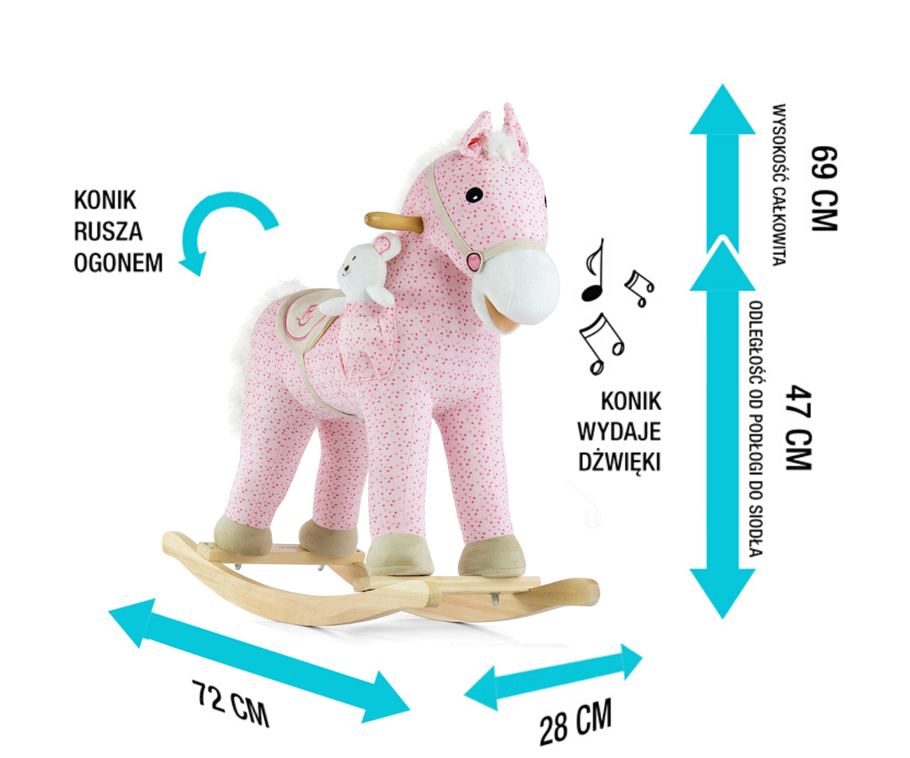 Milly Mally Koń Pony Pink — zdjęcie 6