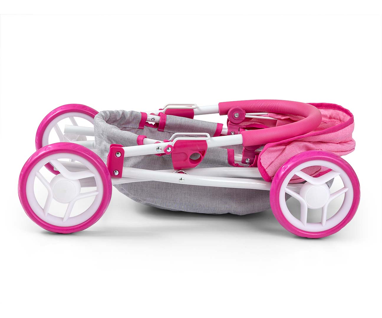 Milly Mally Wózek dla lalek Dori Prestige Pink — zdjęcie 4
