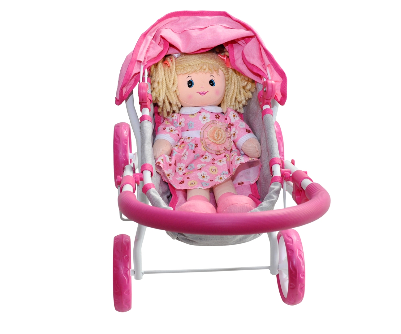 Milly Mally Wózek dla lalek Dori Prestige Pink — zdjęcie 5