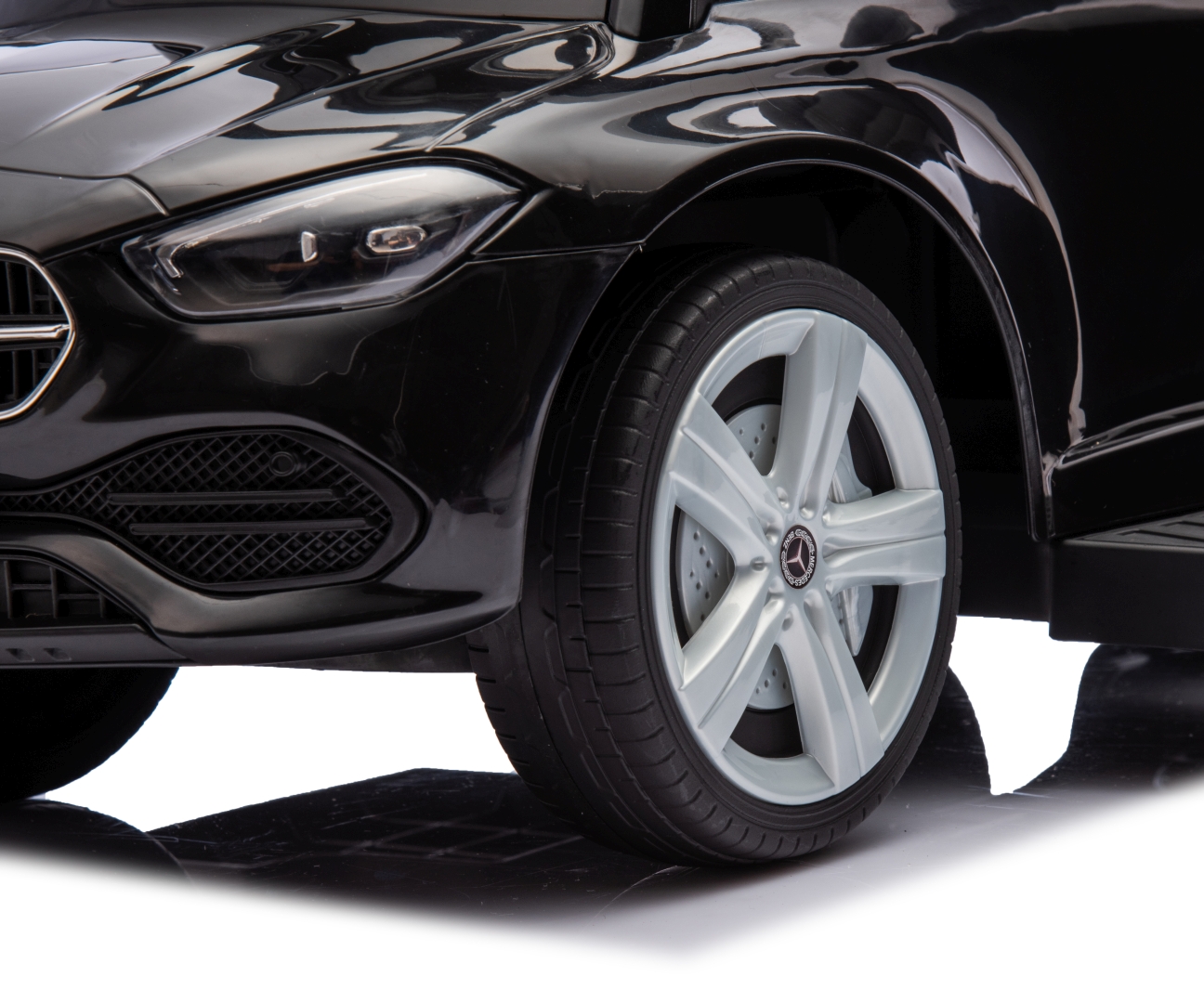 Milly Mally Pojazd z rączką MERCEDES C-Class Black — zdjęcie 9