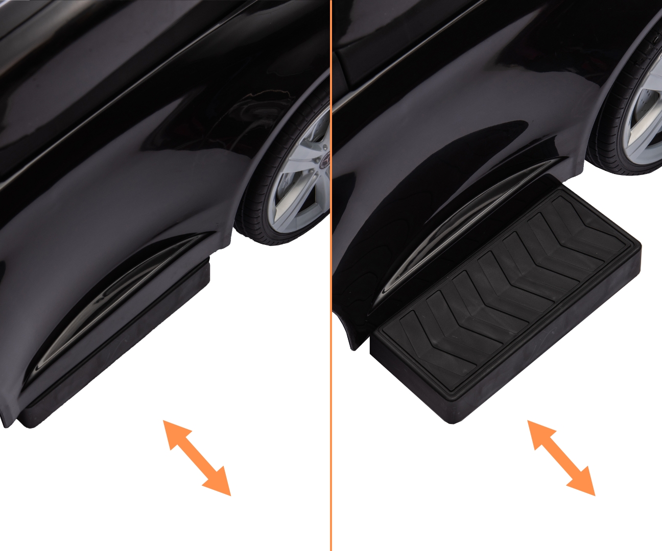 Milly Mally Pojazd z rączką MERCEDES C-Class Black — zdjęcie 14