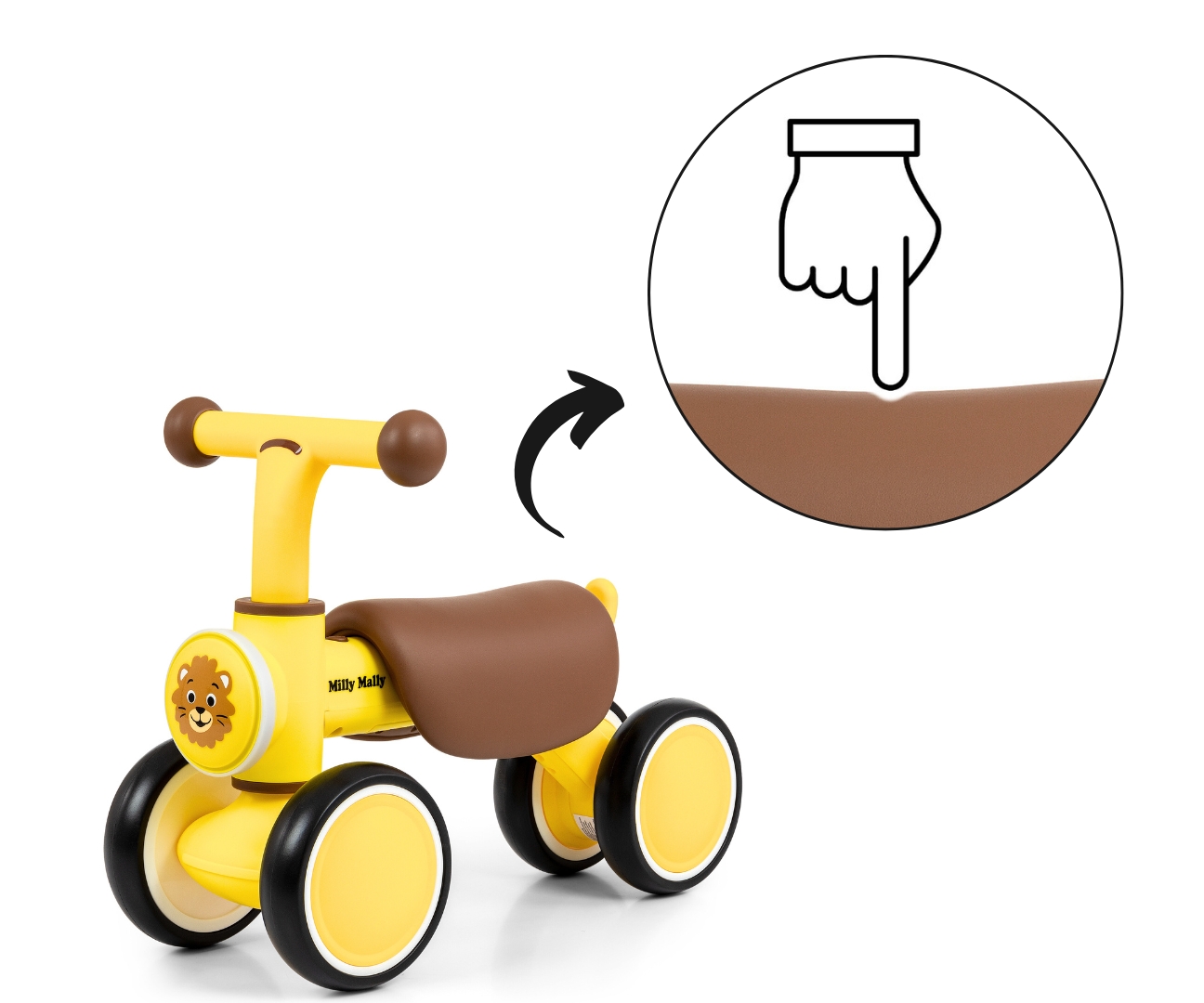 Milly Mally Pojazd York Yellow — zdjęcie 9
