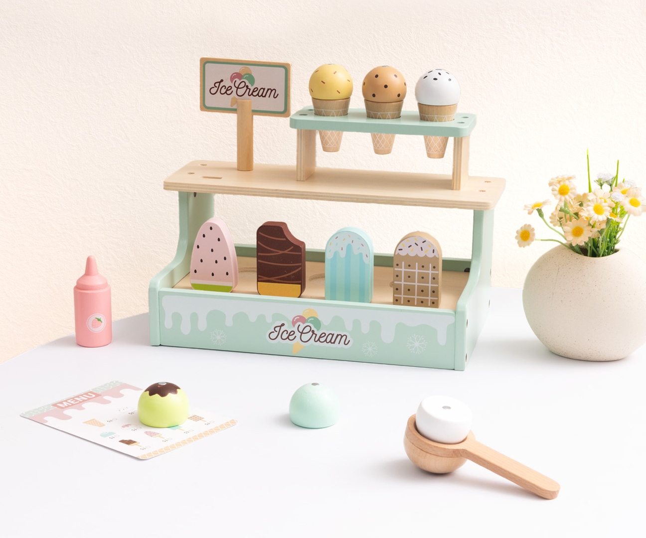 Tooky Toy TJ119 Słodka budka z lodami — zdjęcie 7