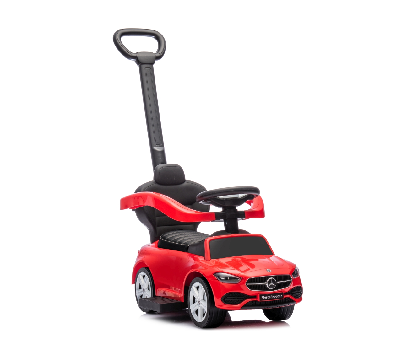 Milly Mally Pojazd z rączką MERCEDES C-Class Deluxe Red — zdjęcie 6