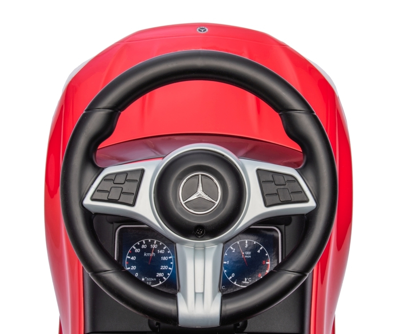 Milly Mally Pojazd z rączką MERCEDES C-Class Deluxe Red — zdjęcie 13