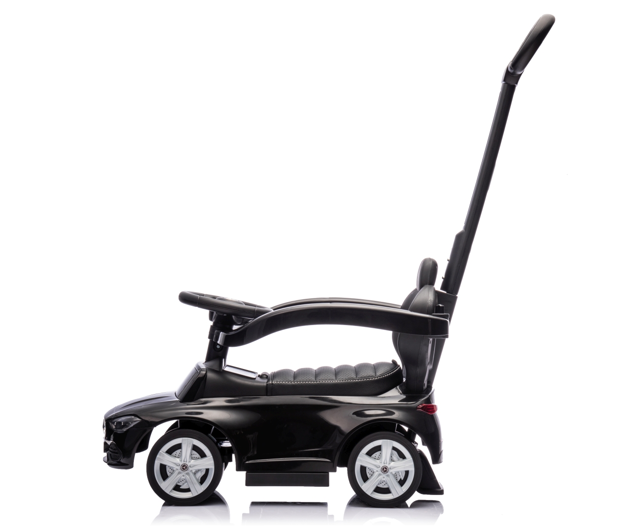Milly Mally Pojazd z rączką MERCEDES C-Class Deluxe Black — zdjęcie 4