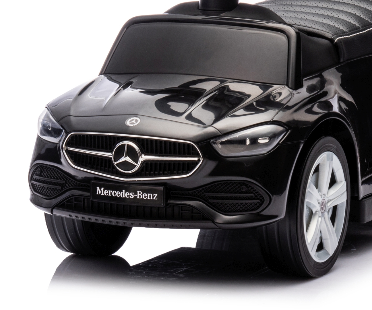 Milly Mally Pojazd z rączką MERCEDES C-Class Deluxe Black — zdjęcie 11