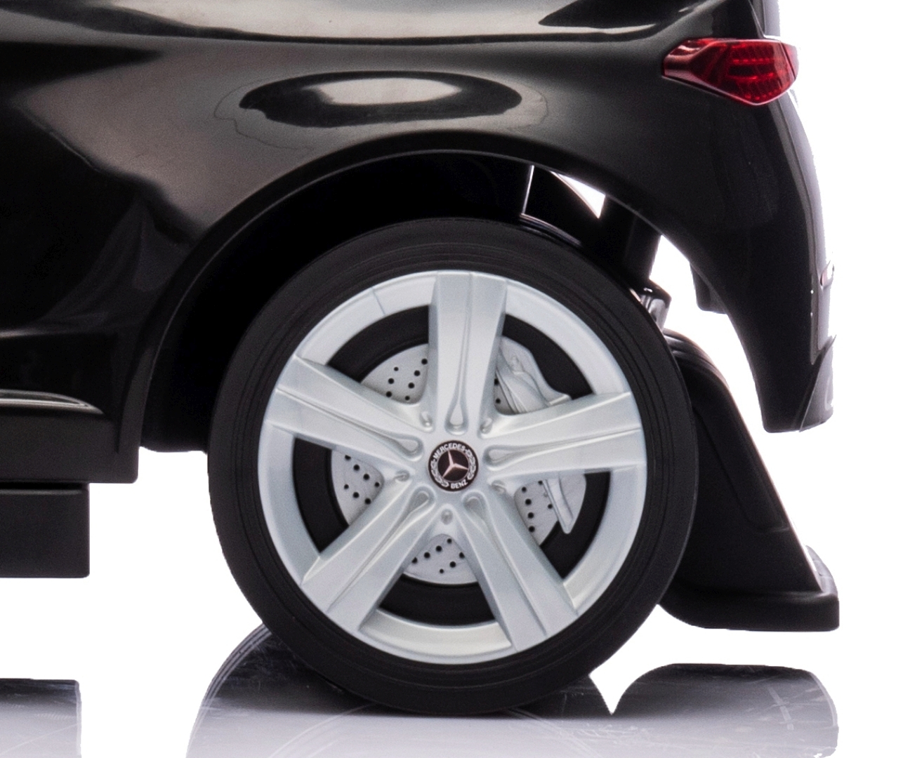 Milly Mally Pojazd z rączką MERCEDES C-Class Deluxe Black — zdjęcie 12