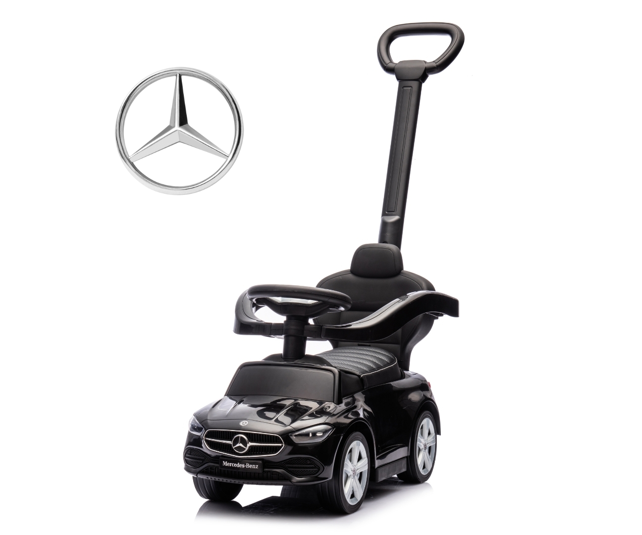 MERCEDES C-klassi Deluxe must soiduk kaepidemega