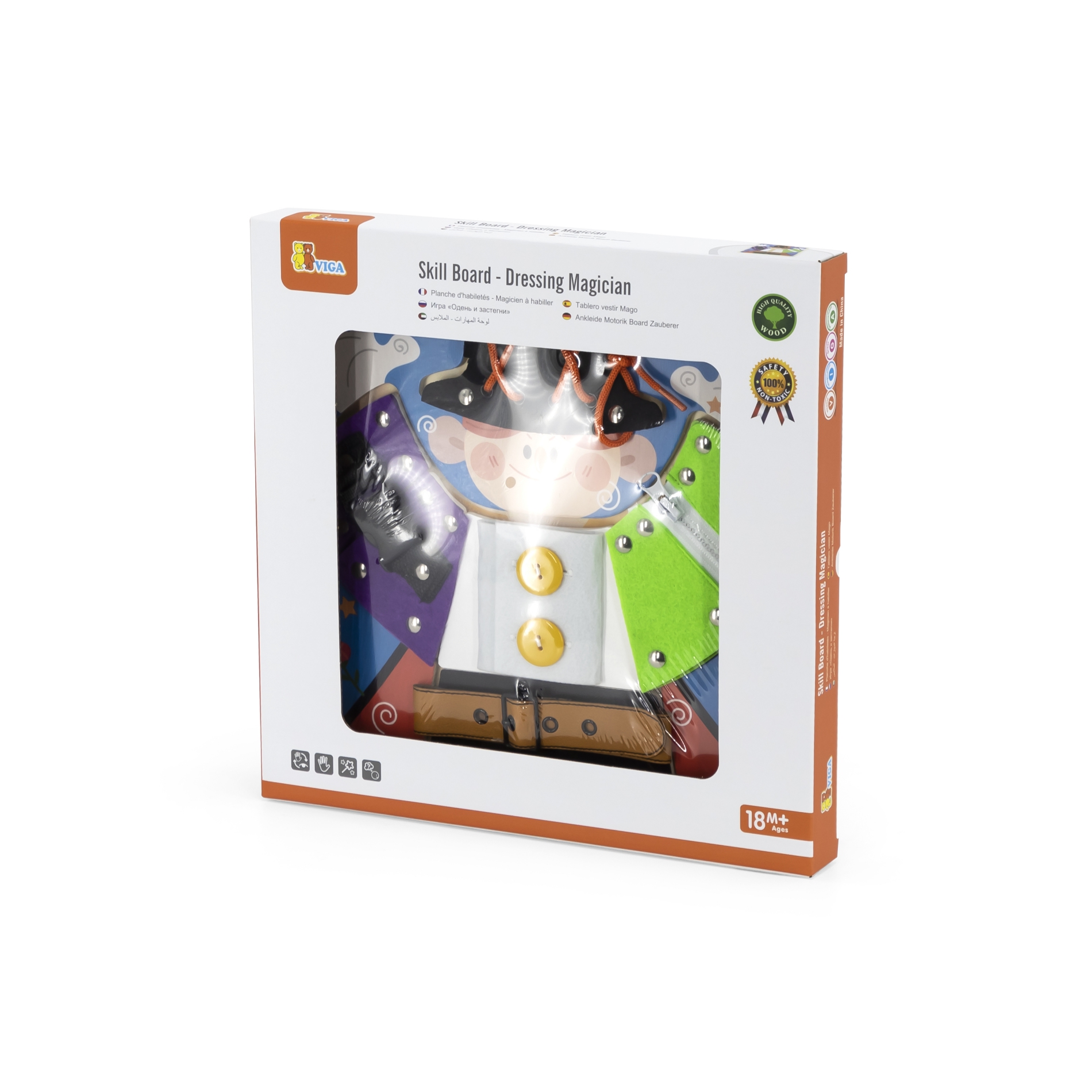 Viga 44672 Tablica umiejętności - Magiczne przebieranki — zdjęcie 5