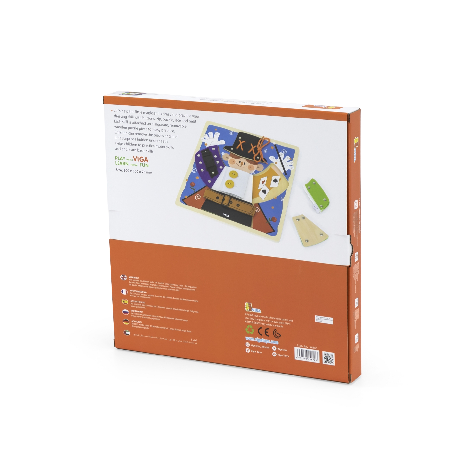 Viga 44672 Tablica umiejętności - Magiczne przebieranki — zdjęcie 6