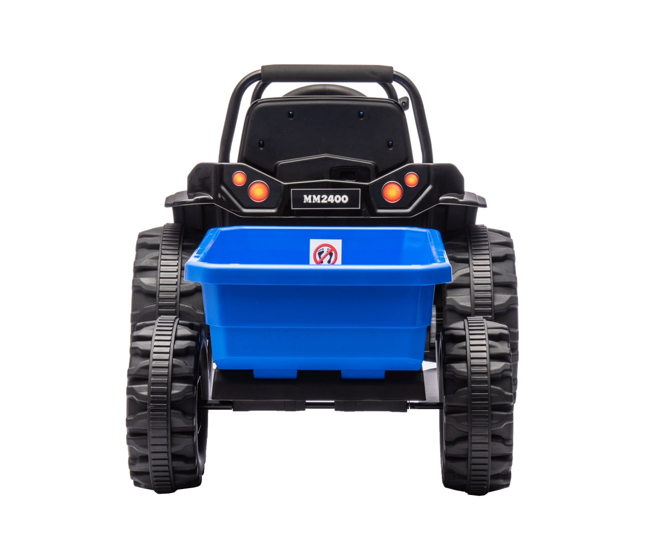 Milly Mally Pojazd na akumulator Traktor z przyczepą Farmer Blue — zdjęcie 3