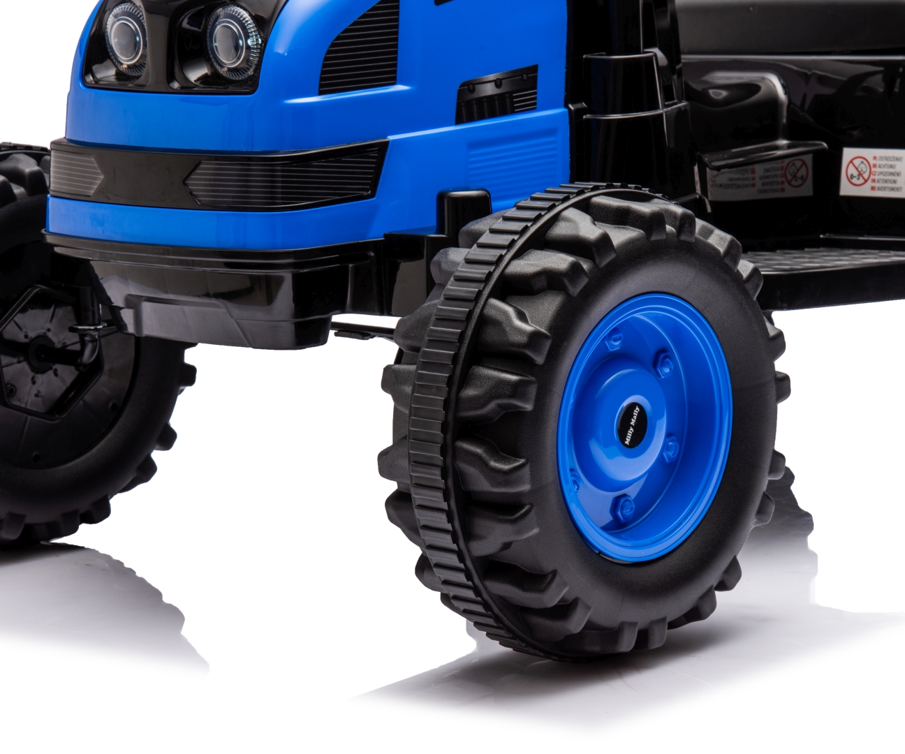 Milly Mally Pojazd na akumulator Traktor z przyczepą Farmer Blue — zdjęcie 6