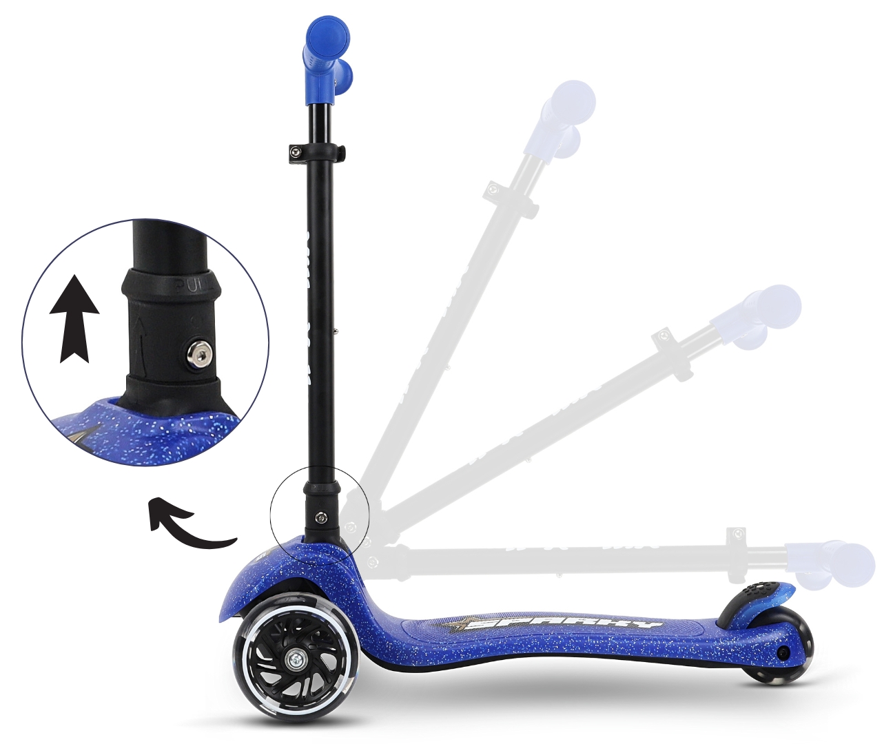 ND18_6251 Milly Mally Scooter Sparky Blue