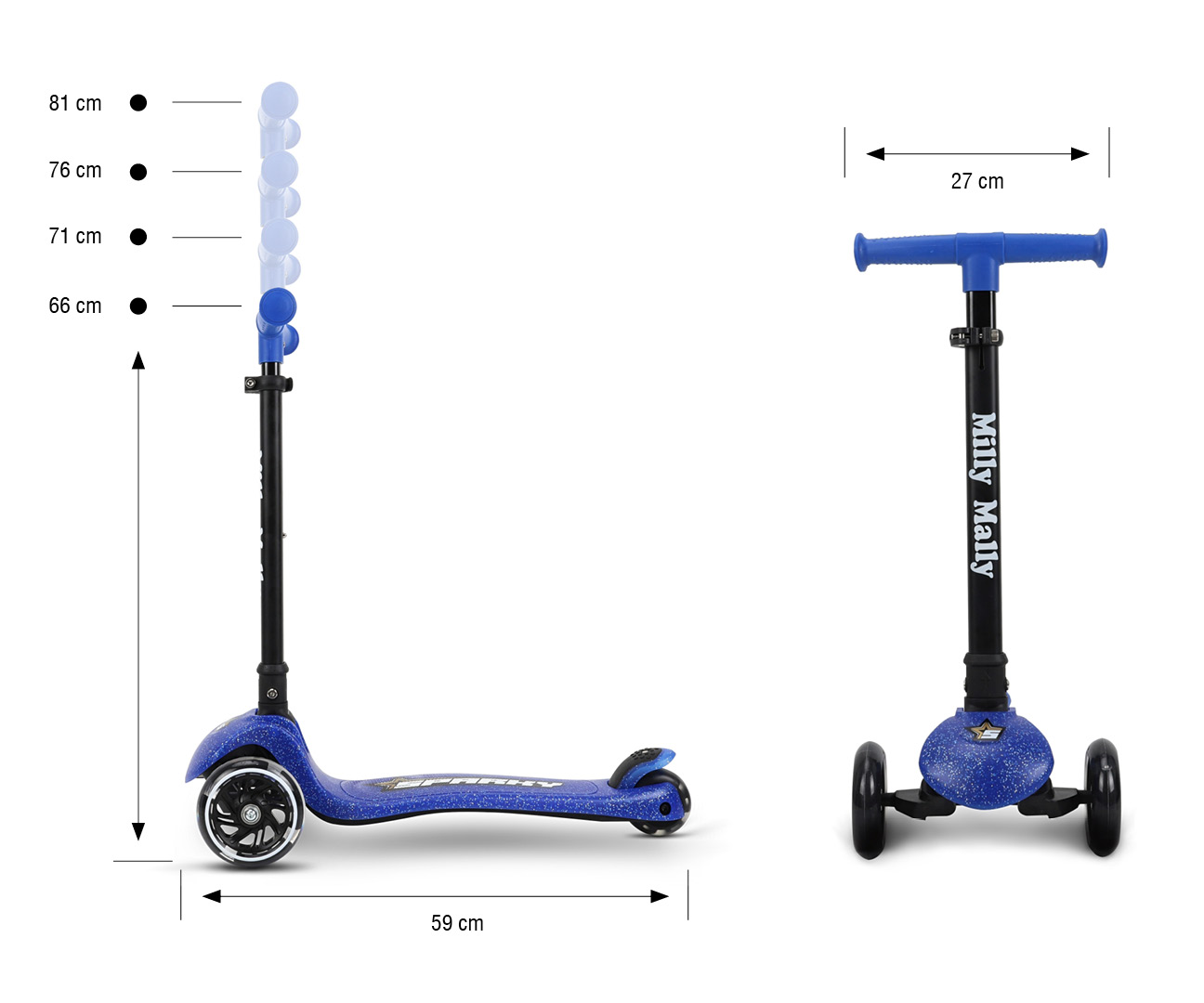 ND18_6251 Milly Mally Scooter Sparky Blue