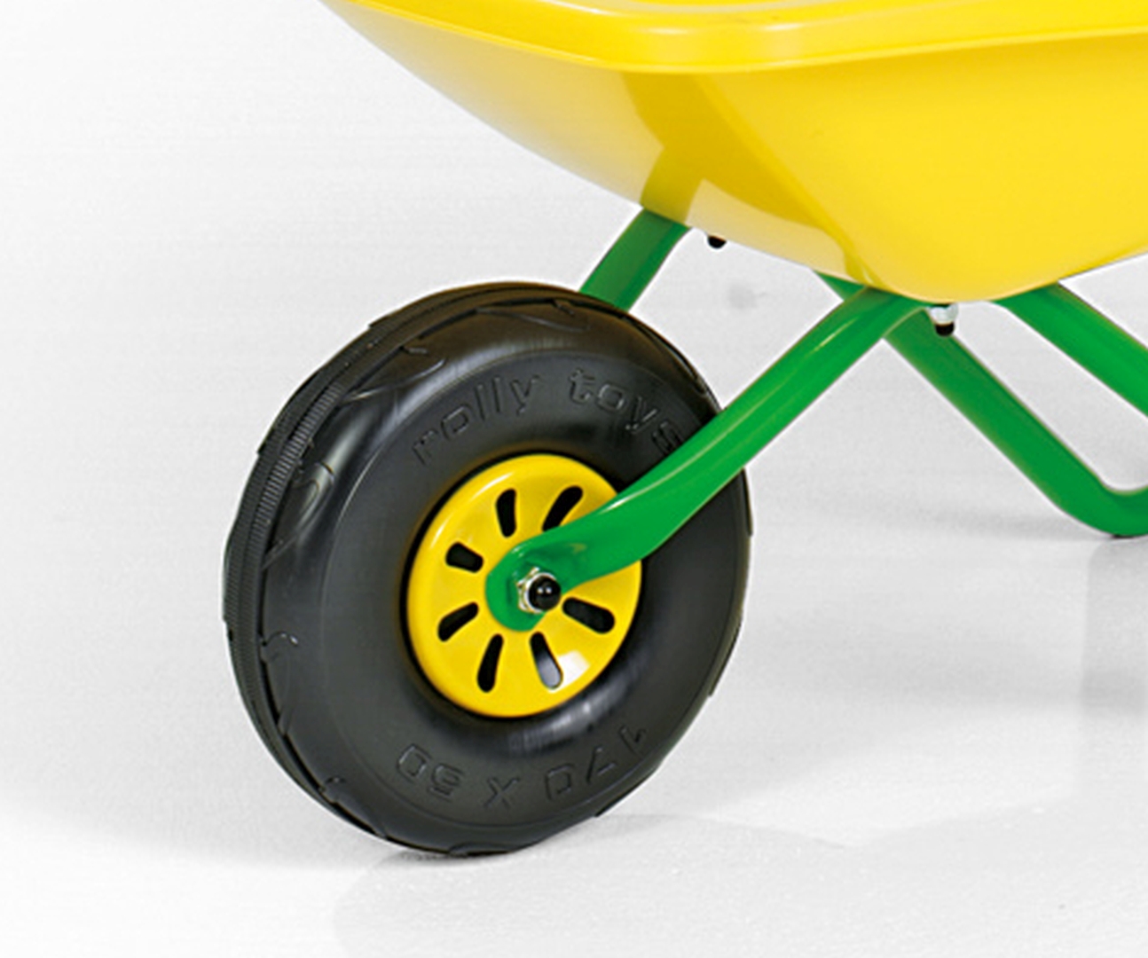 Rolly Toys 270873 Taczka Plastikowa Żółta — zdjęcie 2