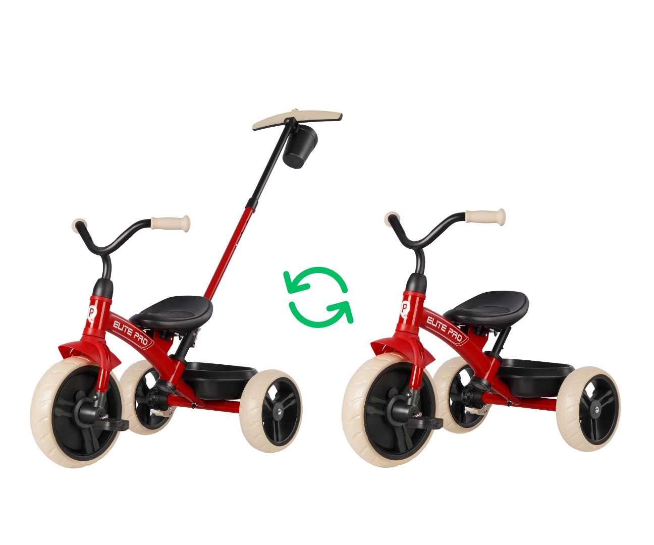 ND18_5903 Qplay Rowerek Trojkolowy Elite Pro Red