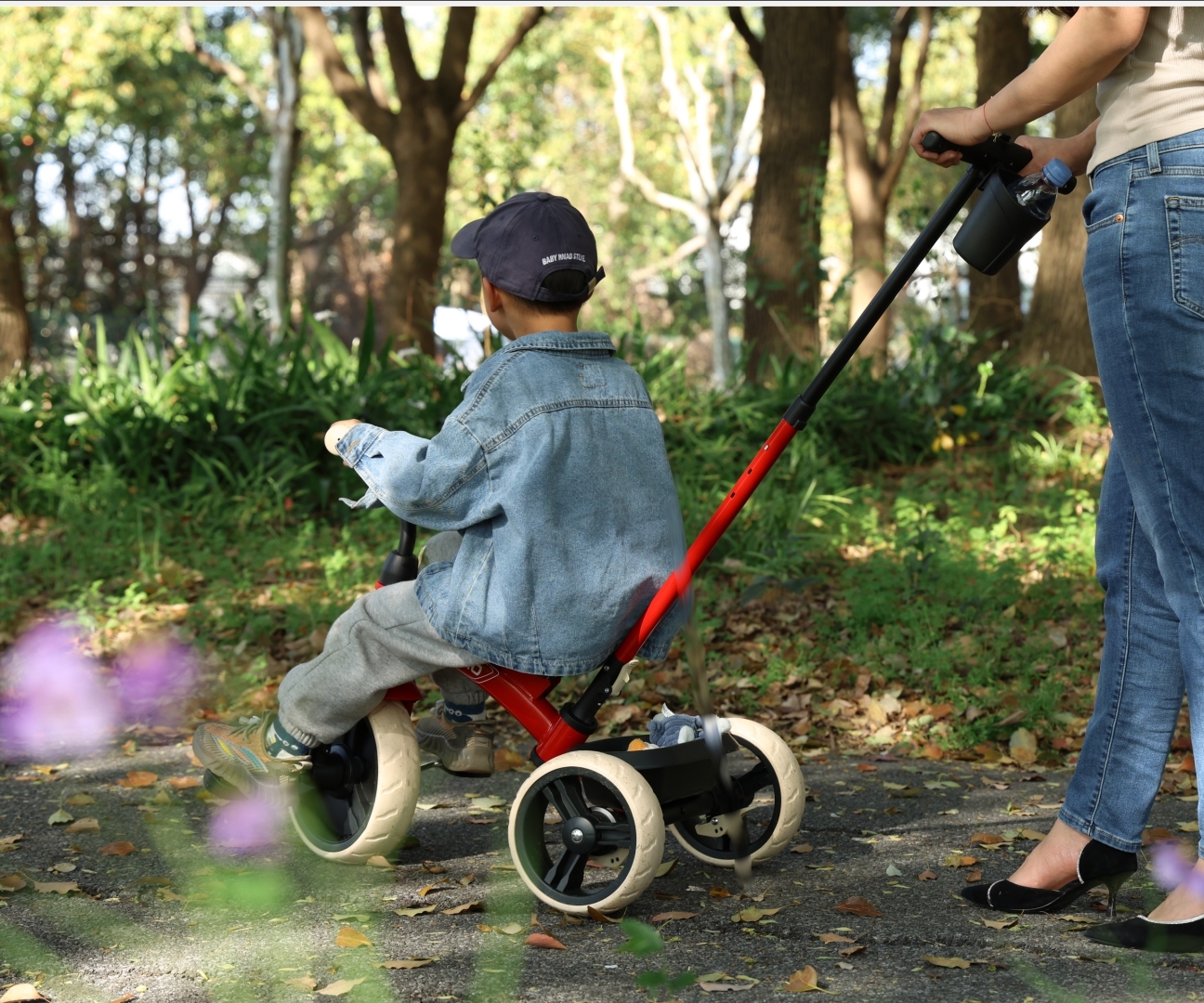 ND18_5903 Qplay Rowerek Trojkolowy Elite Pro Red