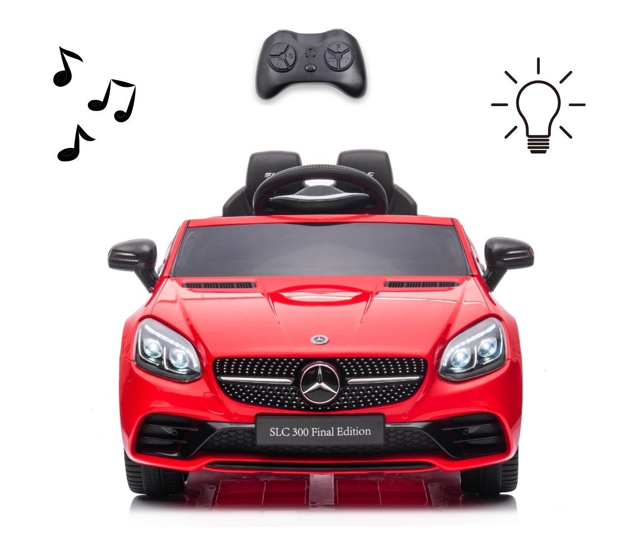 Milly Mally Pojazd na akumulator Mercedes-Benz SLC Red — zdjęcie 2