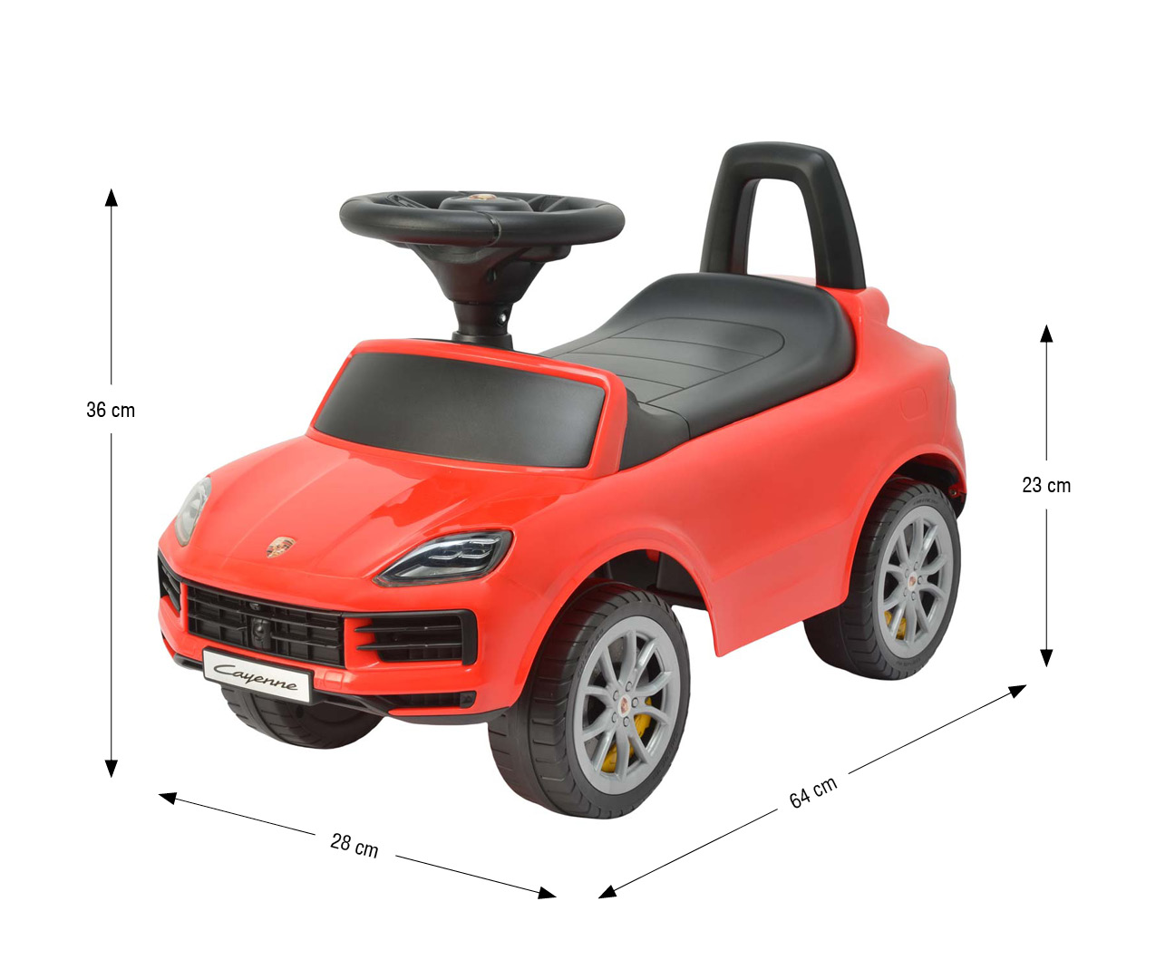 Milly Mally Pojazd Porsche Cayenne S Red — zdjęcie 15