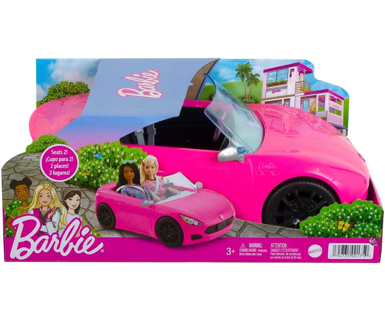Mattel HBT92 Barbie Różowy Kabriolet Dla Lalek — zdjęcie 3
