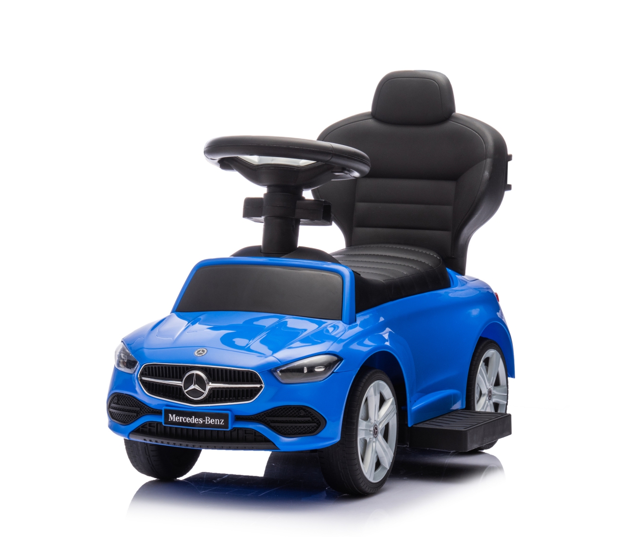 Milly Mally Pojazd z rączką MERCEDES C-Class Blue — zdjęcie 3