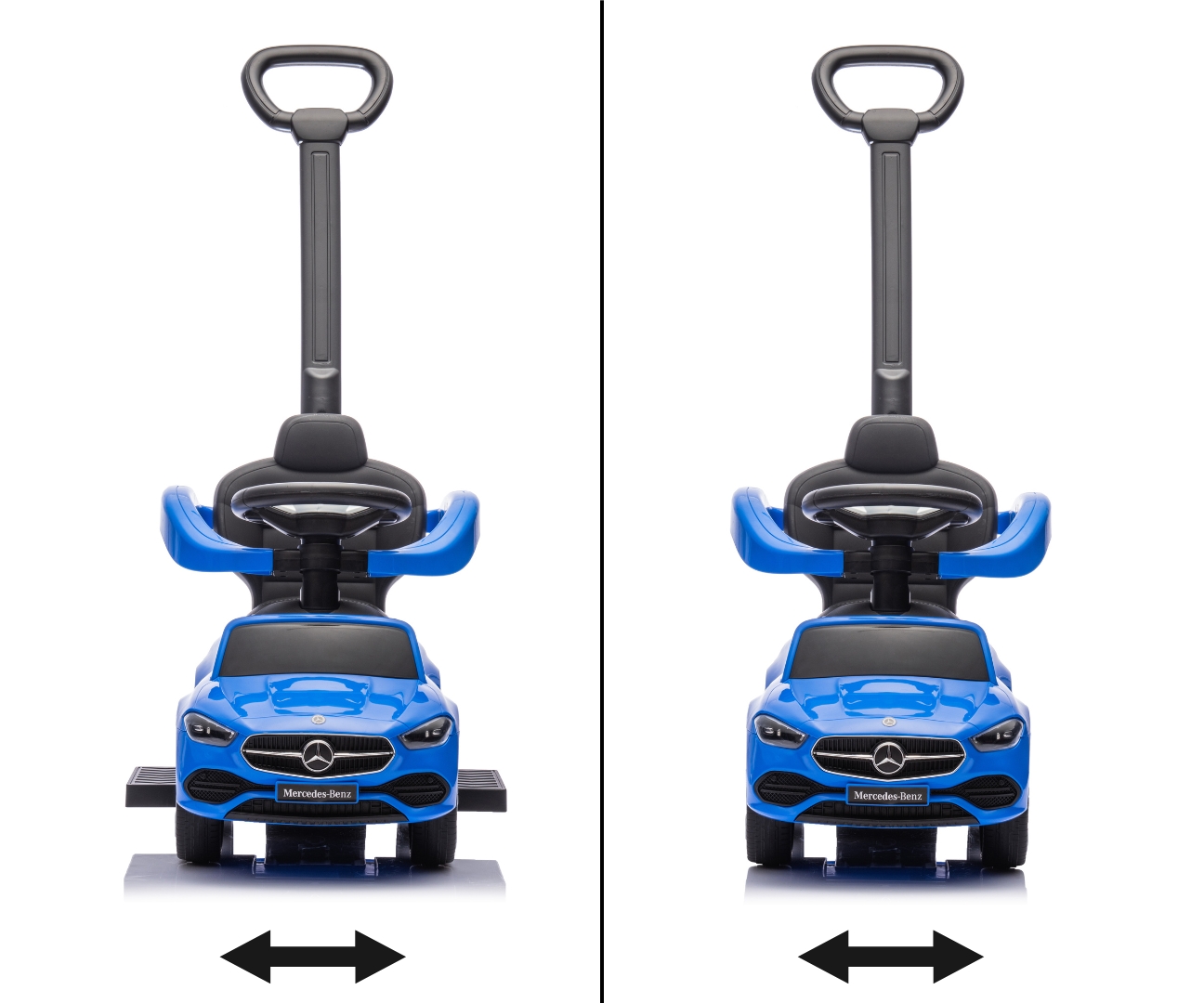 Milly Mally Pojazd z rączką MERCEDES C-Class Blue — zdjęcie 8