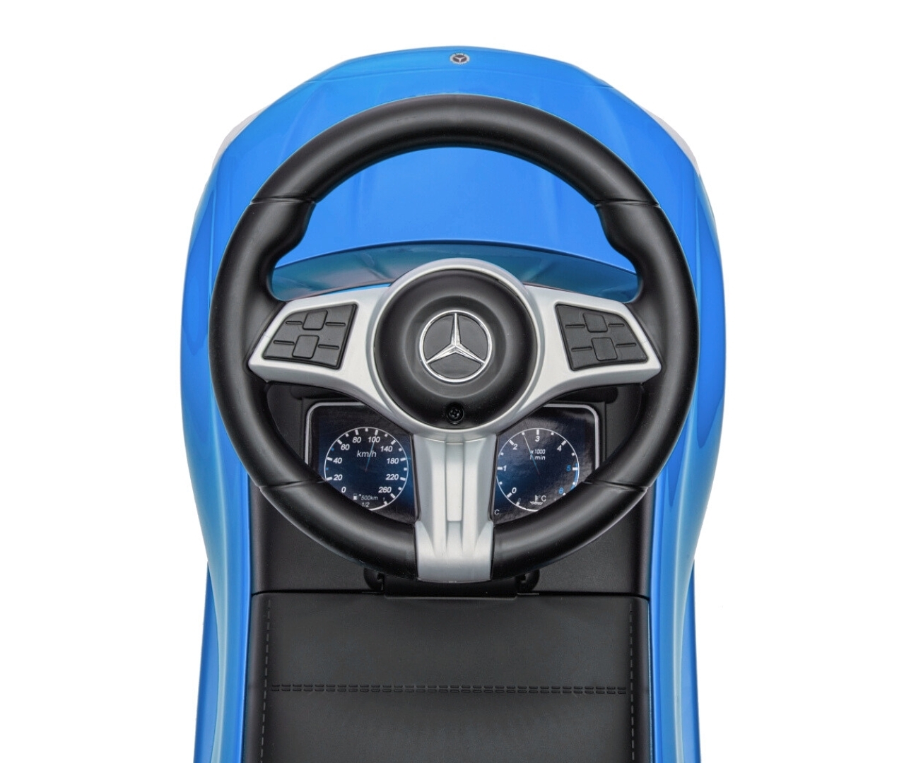 Milly Mally Pojazd z rączką MERCEDES C-Class Blue — zdjęcie 9