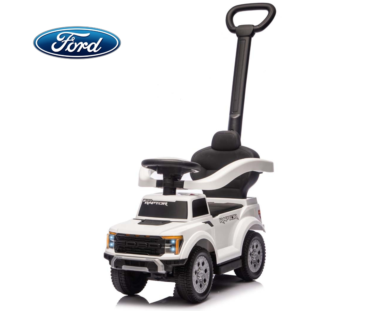 Milly Mally Pojazd z rączką Ford F-150 3w1 White — zdjęcie 2