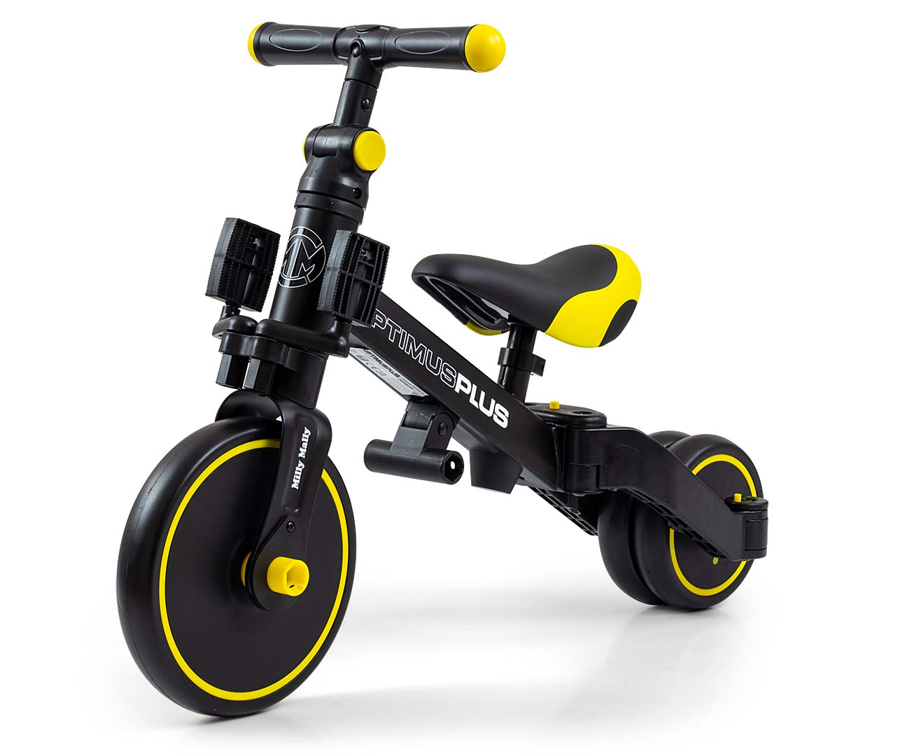 Milly Mally Rowerek 4w1 Optimus Plus Black — zdjęcie 6