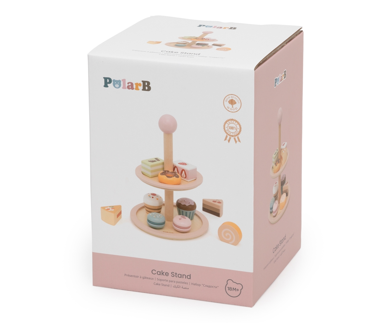 Viga 44284 PolarB Słodka Patera – Drewniane Makaroniki i Torciki — zdjęcie 9