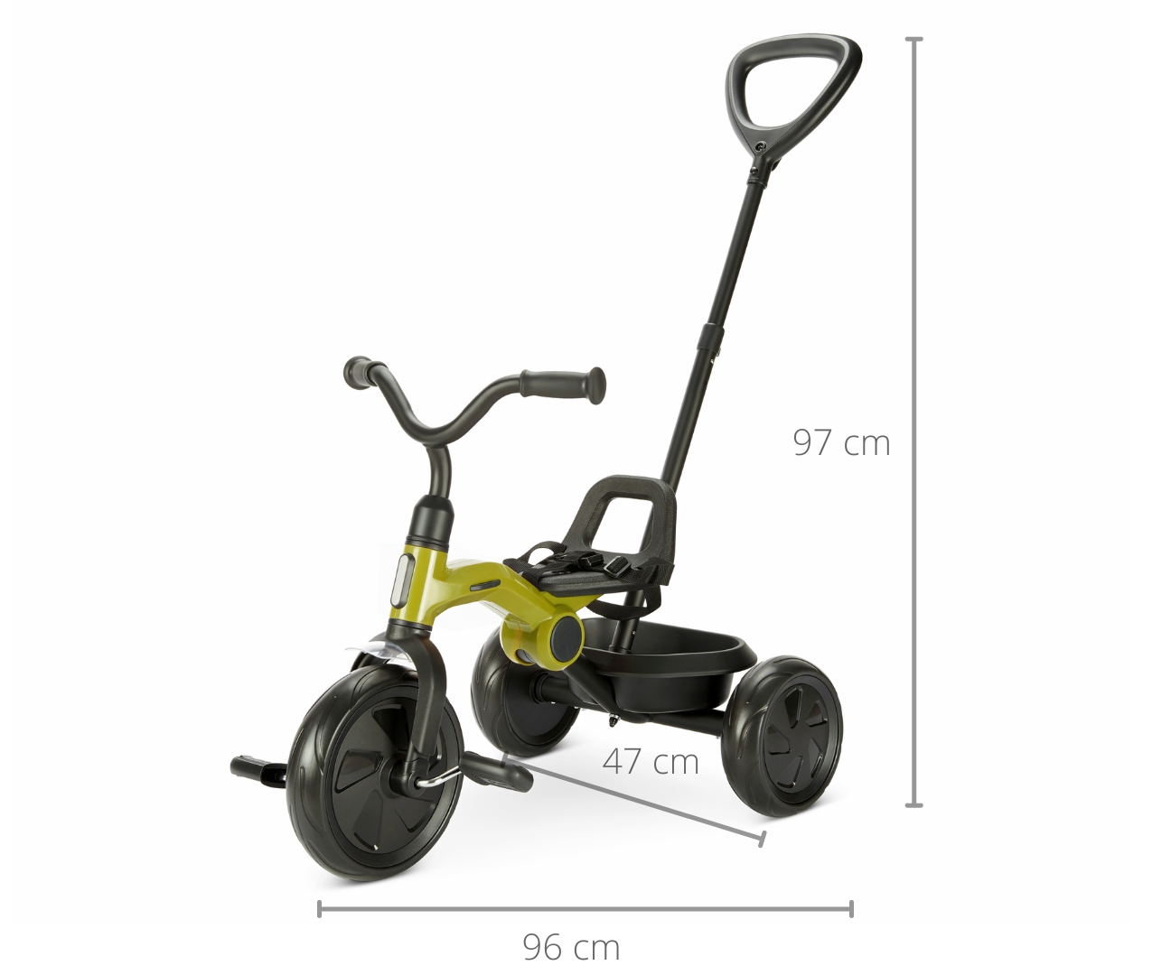 Qplay Rowerek Trójkołowy Ant Plus Green — zdjęcie 4