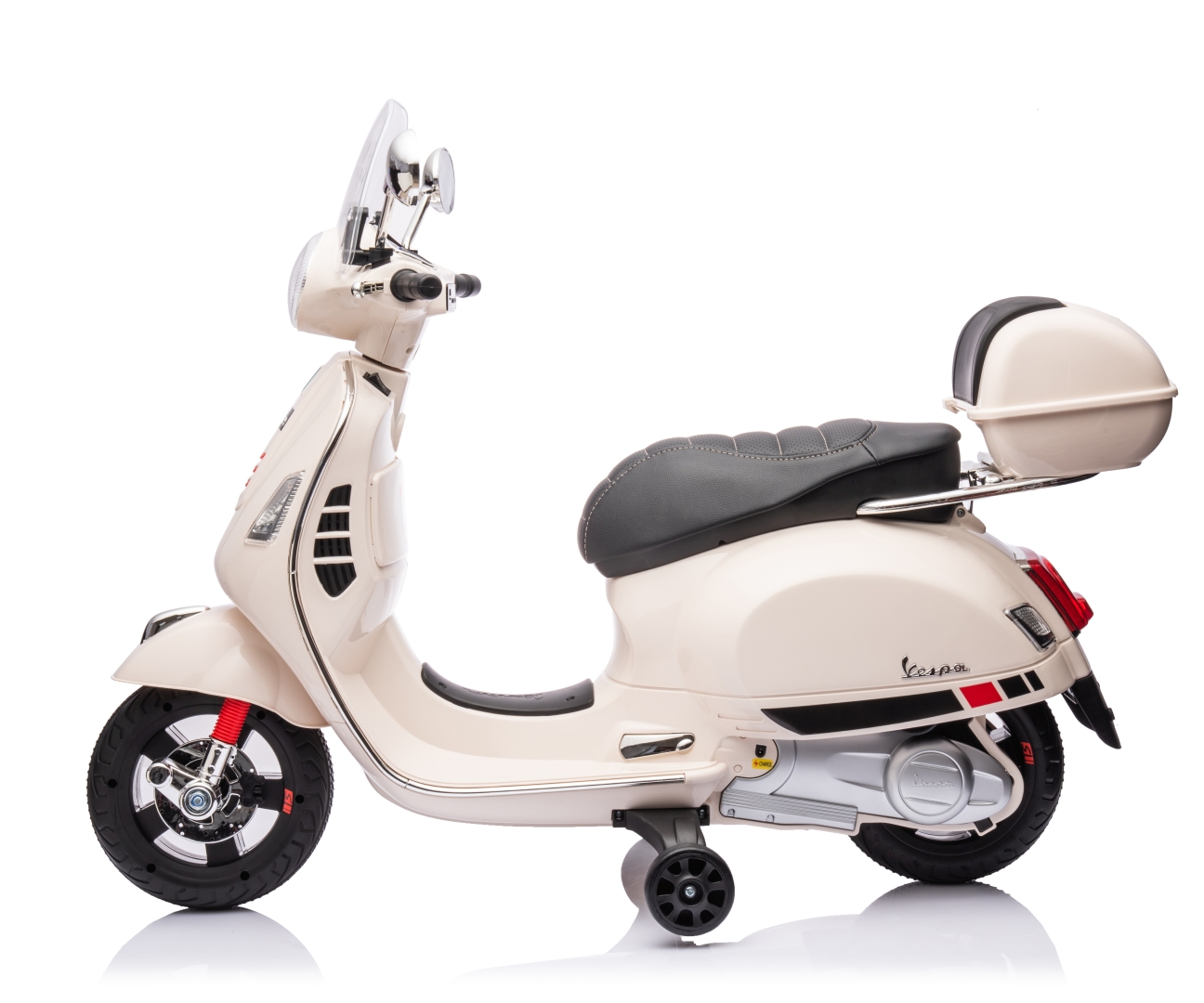 Milly Mally Pojazd na akumulator Vespa GTS Super White — zdjęcie 3