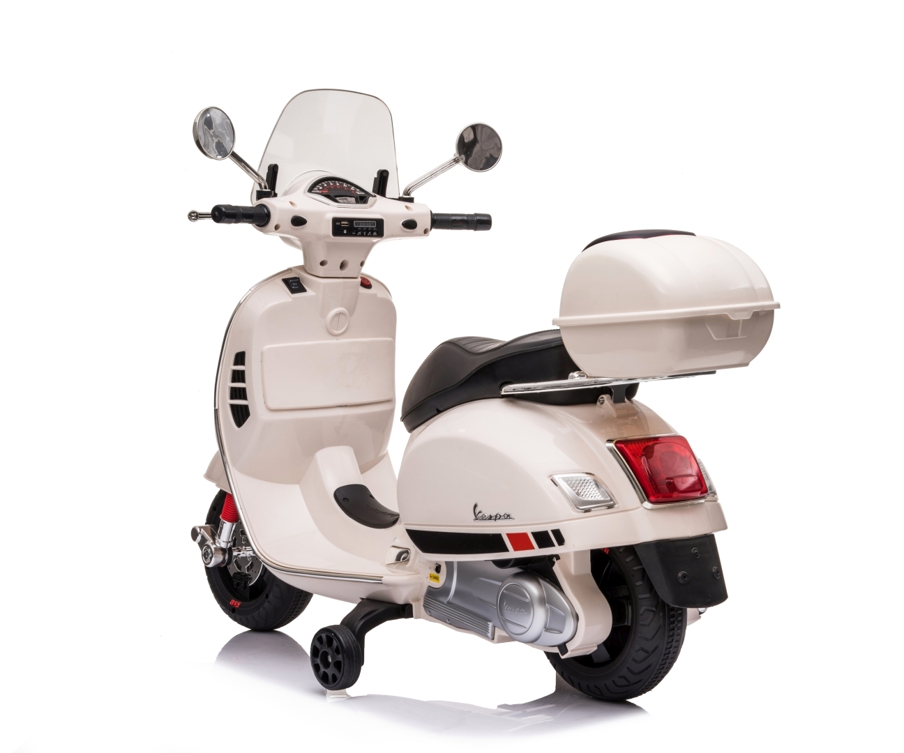Milly Mally Pojazd na akumulator Vespa GTS Super White — zdjęcie 4