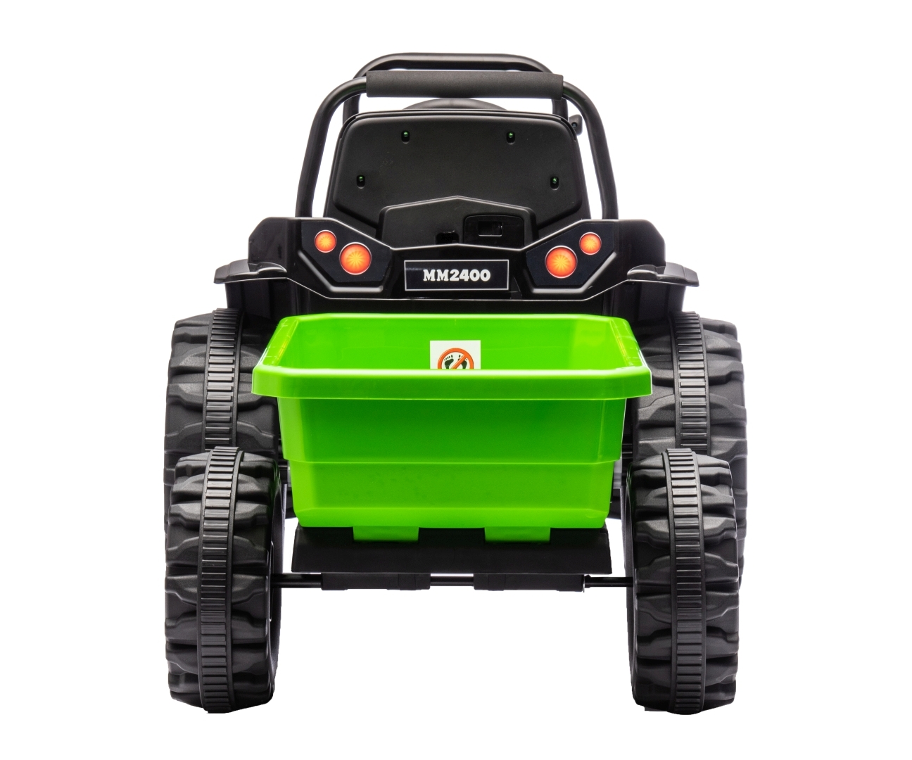 Milly Mally Pojazd na akumulator Traktor z przyczepą Farmer Green — zdjęcie 3