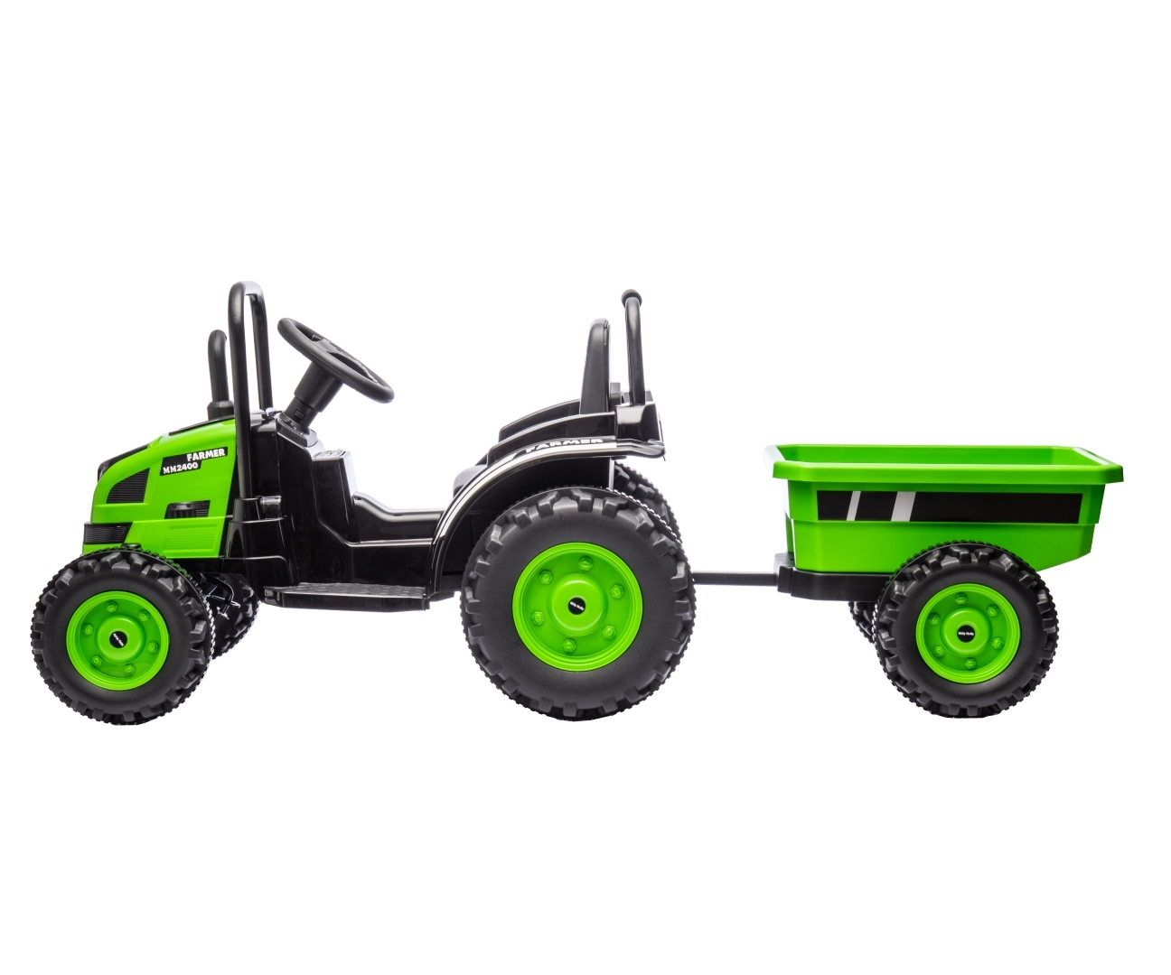 Milly Mally Pojazd na akumulator Traktor z przyczepą Farmer Green — zdjęcie 5